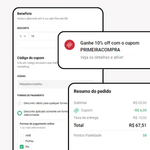 CUPONS E PROMOÇÕES